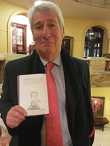 Jeremy Paxman caricature