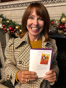 Kay Burley caricature